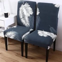 Housse De Chaise En Plumes Blanches 6 Pièces FUIENKO -banc et tabouret Soldes Boutique 51639064 4