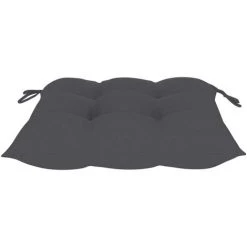 YOUTHUP Coussins De Chaise 4 Pcs Anthracite 40x40x7 Cm Tissu - Anthracite 10 YOUTHUP Coussins De Chaise 4 Pcs Anthracite 40x40x7 Cm Tissu - Anthracite -banc et tabouret Soldes Boutique 51886126 4