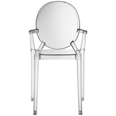 FURNMOD DESIGN YOUR SPACE Chaise Louix | Transparent - Transparent 6 FURNMOD DESIGN YOUR SPACE Chaise Louix | Transparent - Transparent – Image 4