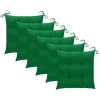 Topdeal Coussins De Chaise 6 Pcs Vert 50x50x7 Cm Tissu FF314913_FR 1 Topdeal Coussins De Chaise 6 Pcs Vert 50x50x7 Cm Tissu FF314913_FR -banc et tabouret Soldes Boutique 52100661 1