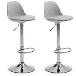 CHAISE-BANC-TABOURET LF ORLANDOT-C398U03-GRI - Gris