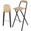 HCONFORTXL FR Tabouret De Bar Bois Et Métal -banc et tabouret Soldes Boutique 52582127 1