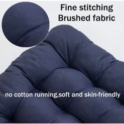 BENOBBY KIDS Coussin De Chaise Berçante, Coussin De Chaise Longue à Dossier Haut, Coussin Fauteuil Jardin Epaissi, Rocking Chair Coussin 3D, Coussin Pour Chaise à Bascule, Fauteuil, Sièges D'auto (rose Rouge, 15.8x43x3.2 Inch) -banc et tabouret Soldes Boutique 52720547 4