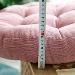 BENOBBY KIDS Coussin De Chaise Rond Rembourré De 8 Cm D'épaisseur Pour Intérieur Ou Extérieur, Jardin, Terrasse, Cuisine Et Bureau (lac Bleu,55x55cm) -banc et tabouret Soldes Boutique 52720915 5