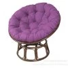 BENOBBY KIDS Rond Papasan Coussin De Chaise, Coussin De SièGe Rond De Papasan, Coussin De Jardin, Coussin Fauteuil Rotin, Coussin Fauteuil Suspendu, Amovible Coussin Fauteuil Pour Intérieur Extérieur, (Mauve,120*120cm)(sans Chaise) -banc et tabouret Soldes Boutique 52720917 1