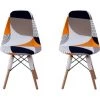 Housse De Chaise Scandinaves,Triomphe 2 Pièces Manger Couverture De Chaise Salle Extensible, Recouvre Chaise Pour Cuisine Salon Bureau Manger -banc et tabouret Soldes Boutique 52883760 1