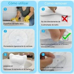 BENOBBY KIDS Spa Avec Technologie 4D Air Mesh Et 6 Ventouses Fonction De Soutien Pour La Tête, Convient Pour Les Baignoires, Les Spas à Remous Et Les Spas à La Maison -banc et tabouret Soldes Boutique 53282463 5