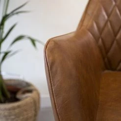 DIMEHOUSE Cara Chaise Salle A Manger Industrielle Marron - Marron -banc et tabouret Soldes Boutique 53527349 5