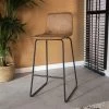 DIMEHOUSE Brentt Tabouret De Bar Industriel Marron - Marron 1 DIMEHOUSE Brentt Tabouret De Bar Industriel Marron - Marron -banc et tabouret Soldes Boutique 53527351 1