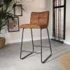 DIMEHOUSE Jelle Tabouret De Bar Industriel Marron - Marron 1 DIMEHOUSE Jelle Tabouret De Bar Industriel Marron - Marron -banc et tabouret Soldes Boutique 53547664 1