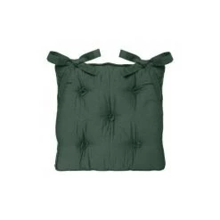 ATMOSPHERA Coussin De Chaise Carré Datara 5 Points Vert Cèdre