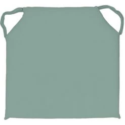 Dessus De Chaise En Coton Lavé SPIRIT Vert Eau, Par Soleil D'Ocre - Vert