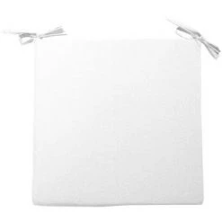 Dessus De Chaise Outdoor Imperméabilisé ALIX Blanc, Par Soleil D'ocre - Blanc -banc et tabouret Soldes Boutique 53607920 3