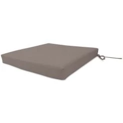 Dessus De Chaise Outdoor Imperméabilisé ALIX Moka, Par Soleil D'ocre - Marron