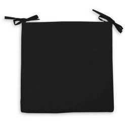 SOLEIL D'OCRE Dessus De Chaise 40x40 Cm ALIX Noir - Noir