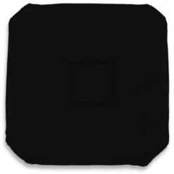 SOLEIL D'OCRE Dessus De Chaise Gobelin 40x40 Cm ALIX Noir - Noir