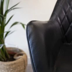 DIMEHOUSE Cara Chaise Salle A Manger Industrielle Noir - Noir -banc et tabouret Soldes Boutique 53915940 4