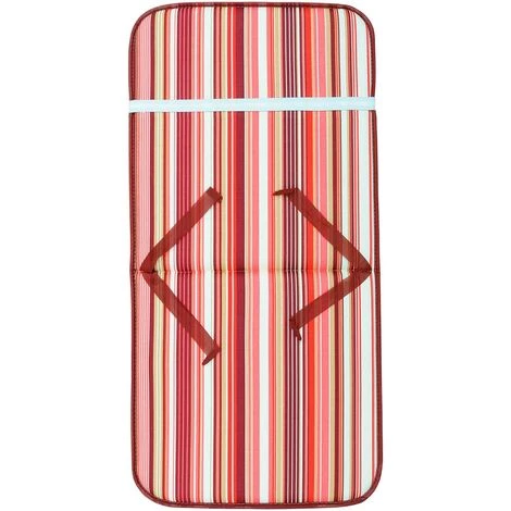 EMMEVI Coussin De Chaise De Jardin Housse De Chaise Pliant Dossier De Fauteuil Rayé - Rose 5 EMMEVI Coussin De Chaise De Jardin Housse De Chaise Pliant Dossier De Fauteuil Rayé - Rose – Image 3