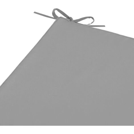 HOMEMAISON Galette De Chaise Unie Outdoor Hawai Souris 40 X 40 X 5 Cm - Souris 4 HOMEMAISON Galette De Chaise Unie Outdoor Hawai Souris 40 X 40 X 5 Cm - Souris – Image 2