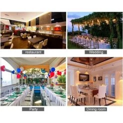 CADEAUX Housse De Chaise Extensible 4 Pièces, Housse De Salle à Manger Amovible Lavable Housse De Chaise Pour Salle à Manger Bouquet De Mariage Moderne, Hôtel, Décor De Restaurant (Gris) -banc et tabouret Soldes Boutique 54077960 4