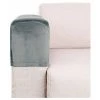 THSINDE Lot De 2 Housses De Canapé En Velours Doux Pour Accoudoirs élastiques Pour Accoudoirs De Canapé Housses Amovibles Pour Accoudoirs De Canapé (gris Clair) -banc et tabouret Soldes Boutique 54082185 1