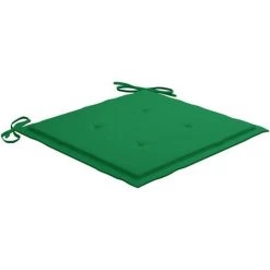 Hommoo Coussins De Chaise De Jardin 6 Pcs Vert 40x40x3 Cm Tissu 8 Hommoo Coussins De Chaise De Jardin 6 Pcs Vert 40x40x3 Cm Tissu -banc et tabouret Soldes Boutique 54151856 2