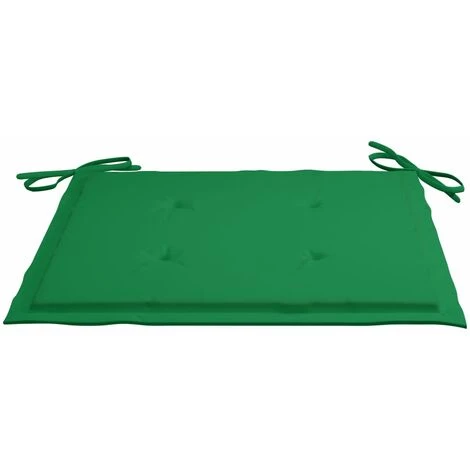 Hommoo Coussins De Chaise De Jardin 6 Pcs Vert 40x40x3 Cm Tissu 5 Hommoo Coussins De Chaise De Jardin 6 Pcs Vert 40x40x3 Cm Tissu – Image 3