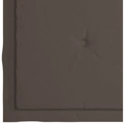 Hommoo Coussins De Chaise De Jardin 4 Pcs Taupe 50x50x3 Cm Tissu -banc et tabouret Soldes Boutique 54151865 5