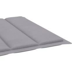 Hommoo Coussin De Chaise Longue Gris 200x70x3 Cm Tissu -banc et tabouret Soldes Boutique 54154298 5