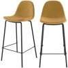 RENDEZ VOUS DéCO Chaise De Bar Mi-hauteur Henrik En Velours Jaune 65 Cm (lot De 2) - Jaune 1 RENDEZ VOUS DéCO Chaise De Bar Mi-hauteur Henrik En Velours Jaune 65 Cm (lot De 2) - Jaune -banc et tabouret Soldes Boutique 54156615 1
