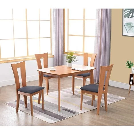 ALMI Housses De Siège De Chaise,Siège De Chaise Couvre 4 Pièces Housse De Salle à Manger Spandex Amovible Salle à Manger Stretch Couverture De Chaise(4 Pièces,Gris) 4 ALMI Housses De Siège De Chaise,Siège De Chaise Couvre 4 Pièces Housse De Salle à Manger Spandex Amovible Salle à Manger Stretch Couverture De Chaise(4 Pièces,Gris) – Image 2