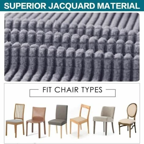 Housse Dossier Haut Couleur De Gris 2 Pièces FUIENKO 6 Housse Dossier Haut Couleur De Gris 2 Pièces FUIENKO – Image 4