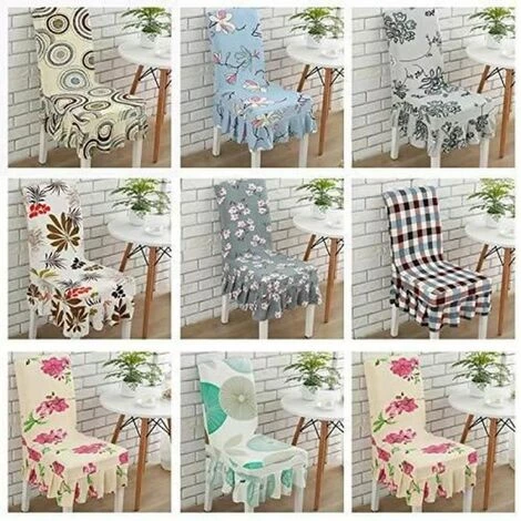 Housse De Chaise Universelle Extensible Size En 40x100cm 1pcs FUIENKO 5 Housse De Chaise Universelle Extensible Size En 40x100cm 1pcs FUIENKO – Image 3