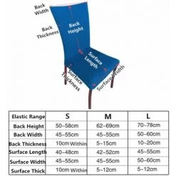 Housse De Chaise De Bureau Pivotante Couleur De Noire FUIENKO 9 Housse De Chaise De Bureau Pivotante Couleur De Noire FUIENKO -banc et tabouret Soldes Boutique 54328805 4