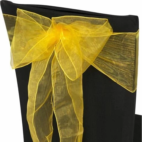 Ceinture De Chaise En 17 X 280 Cm Or 25 Pièces FUIENKO 4 Ceinture De Chaise En 17 X 280 Cm Or 25 Pièces FUIENKO – Image 2