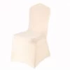 Housse De Chaise De Mariage Beige Lot De 2 Pcs FUIENKO -banc et tabouret Soldes Boutique 54328976 1