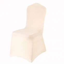 Housse De Chaise De Mariage Beige Lot De 2 Pcs FUIENKO