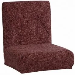 Housse De Chaise Courte à Dossier Bas Vin Couleur De Rouge FUIENKO -banc et tabouret Soldes Boutique 54329067 4