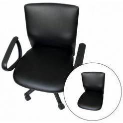 Housse De Chaise D'ordinateur Couleur De Noire FUIENKO -banc et tabouret Soldes Boutique 54329141 3