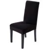Housse De Chaise Élastique Noir En 2Pcs FUIENKO -banc et tabouret Soldes Boutique 54329186 1