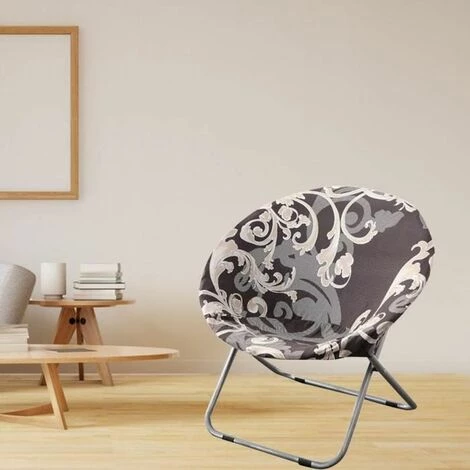 Housses De Chaise De Soucoupe Ronde En 1 Pièce FUIENKO 6 Housses De Chaise De Soucoupe Ronde En 1 Pièce FUIENKO – Image 4