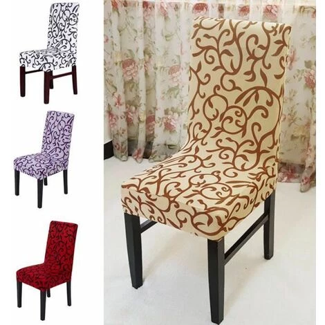 Housse De Chaise De Mode Simple Couleur De Blanche Et Noire FUIENKO 5 Housse De Chaise De Mode Simple Couleur De Blanche Et Noire FUIENKO – Image 3