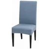Housse De Chaise élastique Simple Mode Couleur De Gris Clair FUIENKO -banc et tabouret Soldes Boutique 54329321 1