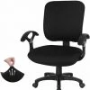 Housse De Chaise De Bureau D'ordinateur Couleur De Noir FUIENKO -banc et tabouret Soldes Boutique 54329423 1