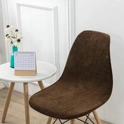 Housse De Chaise Sans Accoudoir Hauteur Café En 40-48cm FUIENKO -banc et tabouret Soldes Boutique 54329564 3