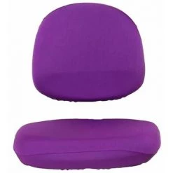 Housse De Chaise De Bureau Violet En 1 Pcs FUIENKO
