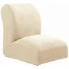 Housse De Chaise Sans Accoudoirs En Polyester Couleur De Beige FUIENKO -banc et tabouret Soldes Boutique 54330501 1