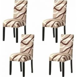 Housse De Siège Amovible Et Lavable En 4 Pièces FUIENKO