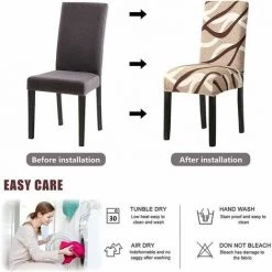 Housse De Siège Amovible Et Lavable En 4 Pièces FUIENKO -banc et tabouret Soldes Boutique 54330563 4