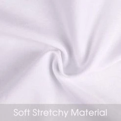 CADEAUX Lot De 20 Chaises à écharpe De Chaise à Paillettes Extensibles Avec Garniture à Paillettes Simple Face Pour Garniture De Couverture De Chaise D'événement De Mariage D'hôtel 4 "x 16" - Argent -banc et tabouret Soldes Boutique 54404530 4